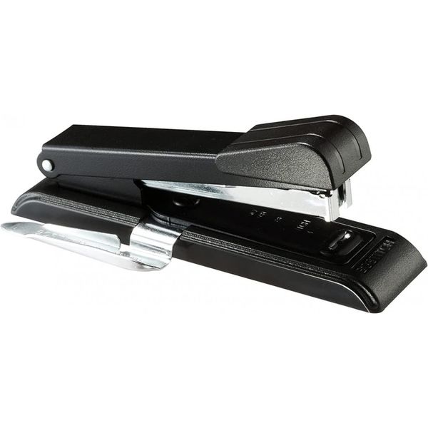 Bostitch Office B8 PowerCrown Travel & Desktop Stapler, 30 Sheet Capacity, Durable Metal, Black.