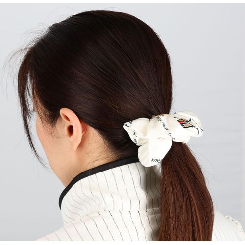 Fila Women's Message Print Scrunchie VL9289, white (off-white)