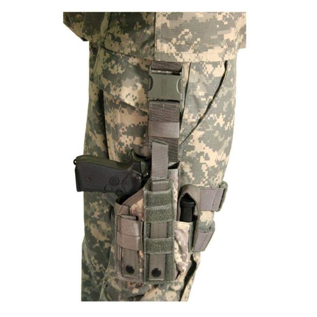 BLACKHAWK Omega VI Ultra Universal Modular Light Holster, Coyote Tan