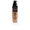 NYX PROFESSIONAL MAKEUP Can't Stop Won't Stop Foundation, 24h Full Coverage Matte Finish - Medium Buff