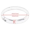 F.F.P M8 Softail Headlight Trim Ring Black for FXBB FXBBS FXST FXLR