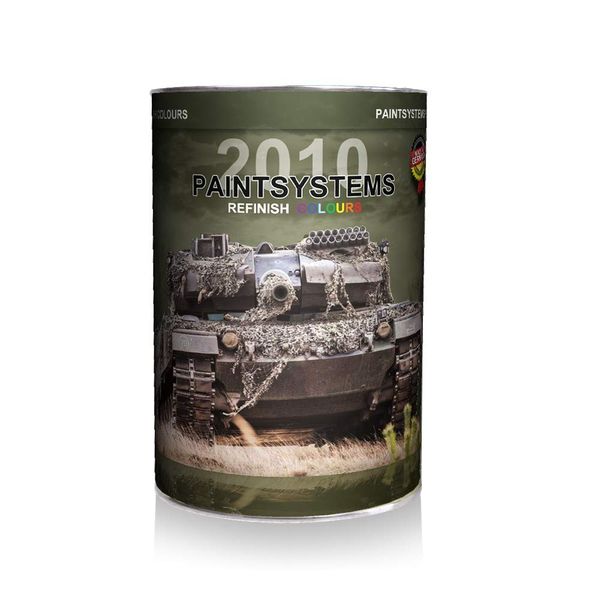PAINTSYSTEMS REFINISH COLOURS 1K BW Bronze Green - RAL6031-1L - According to F9 - Camouflage from 1984
