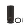 Impact Wrench Socket, Long Socket, 1/2 inch (12.7 mm) Insertion Angle, Thin Foil Nut Socket (0.9 inches (24 mm)