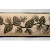 Pine Cones Wallpaper Border - Lodge, Hunting - TC48091B