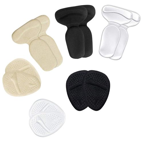 CENPEK Ball of Foot Cushion Metatarsal Pads for Women Ball Pad High Heels for Women Washable Forefoot Pad One Size Fits All Ball of Foot Pads (Set of 12)