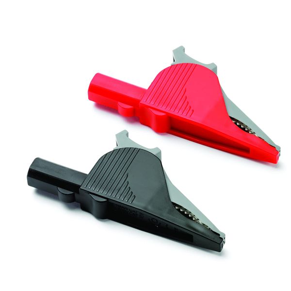 Large dolphin clip, 1000 V CAT III, black