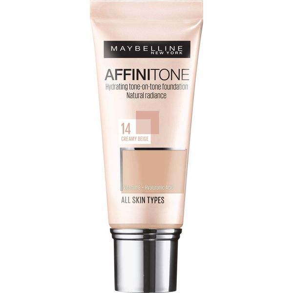 Maybelline Affinitone Perfecting & Protecting Foundation - 14 Creamy Beige