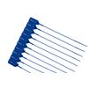 50 X BLUE SECURITY TAGS NUMBERED PULL TIES SECURE ANTI-TAMPER SEALS
