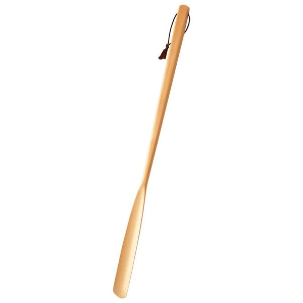 Alphax 902331 Shoehorn Wood Grain 27.6 inches (70 cm), Natural