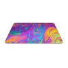 Rainbow Petrol Pattern Mouse Mat Pad - Paint Swirls Colour Computer #14630
