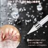 Rhinestone Picking Pen Diamond Painting Pen Dot Pen Nail Art Pen Envelope Pen Crystal Bead Handle Nail Decoration Pen Diamond Painting Art Tools Nail Design DIY Craft Set of 2 White + Pink