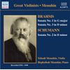 BRAHMS / SCHUMANN: Violin Sonatas