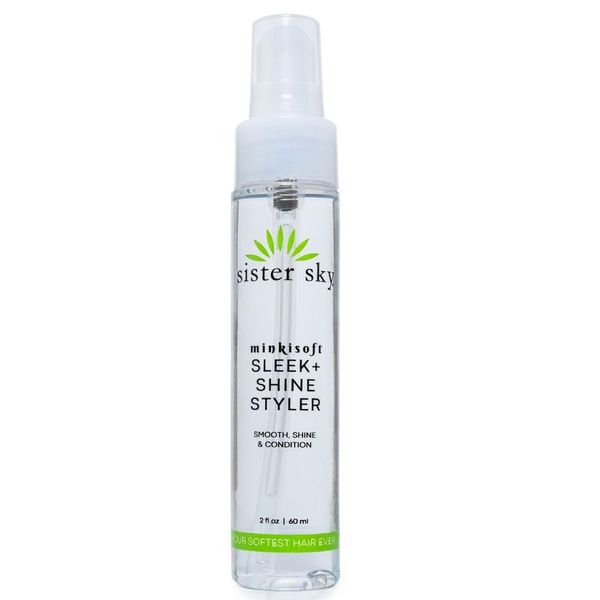 Sister Sky MinkiSoft Sleek and Shine Styler for Your Softest Hair Ever - Paraben Free, Gluten Free for Diverse, Mixed Texture, Coarse, Dry, Strong Hair