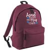Flox Creative Maroon Kids Backpack Testing on this one 1332cff