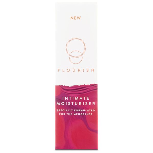 Flourish Intimate Moisturiser (42.5g) – Feminine Cream for Menopause Dryness – Vegan Hydrating Intimate Moisturiser with Chamomile Extract & Glycerin for Women – Gynaecologically Tested