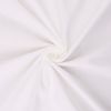 Mook Fabrics Flannel Solid, White 5 Yard pre Cut