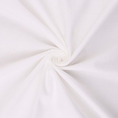 Mook Fabrics Flannel Solid, White 5 Yard pre Cut