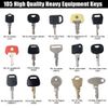 105x Master Keys Set Heavy Equipment Ignition Keys Fits Many Models USA