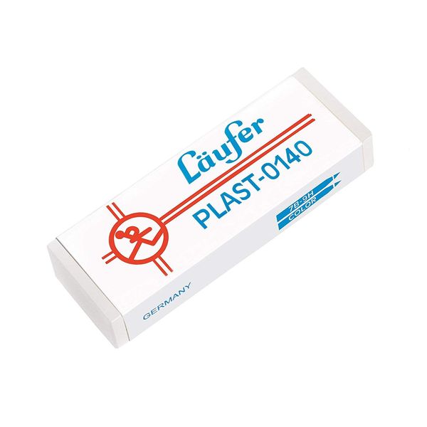 LÄUFER PLAST 0140 Erasers Transparent Pack of 5