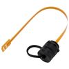 DHYAWUER Waterproof Micro-SIM Extension Cable IP67 Micro-Sim Panel Mount Extension Cable for Cabinet Chassis Case Frame Envelope