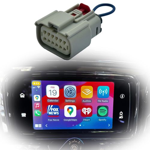 Zidirs Apple CarPlay Jumper Plug for 2019-2023 Harley Davidson Road Glide, Street Glide and Ultra Limited with Apple Carplay