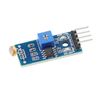 KKHMF 10pcs Photosensitive Sensor Module Photoresistor Module Detector Adjustable Sensor Sensitivity 4 Pin Arduino Compatible