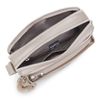 Kipling ABANU M Medium crossbody, Metallic Glow (Silver)