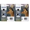 Epson T1301 Ink Cartridges - Black (Twin Pack)