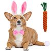 Dog Bunny Ears and Easter Puppy Toy Kit,Doggie Easter Costume