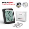 ThermoPro Wireless Indoor Outdoor Hygrometer Digital  home Thermometer +2 Sensor