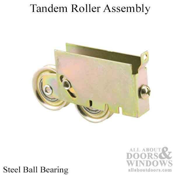 Door Roller For Sliding Patio Door Two Wheel Roller S Tab Housing Steel Wheel