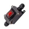 Kopinma IP67 Waterproof Inline Switch 12V DC 20A High Current Power Waterproof Switch As shown