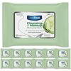 12 Pack DeepFresh Make-Up Removal Cucumber Wipes 12*25 pcs