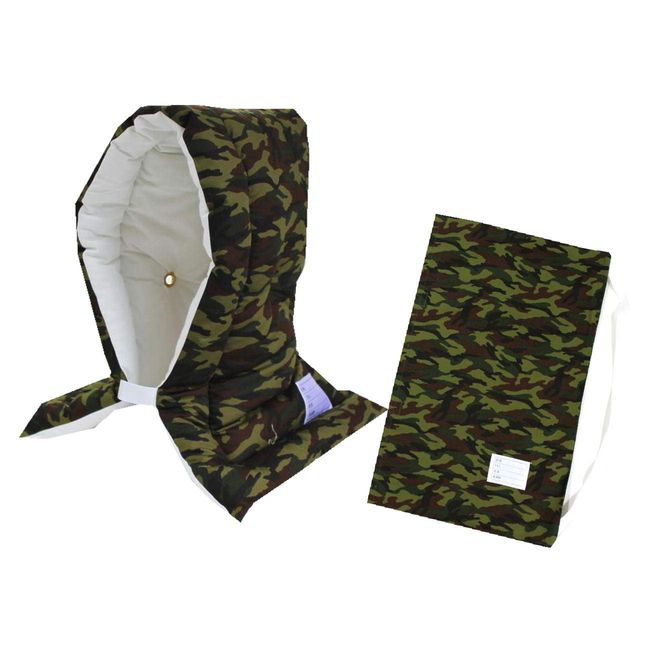 Disaster Prevention Cushion (Approx. 11.8 x 18.1 inches (30 x 46 cm) (Camouflage)