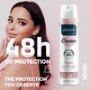 ABOVE Cream Sugar - 48 Hours Antiperspirant Deodorant Spray for Woman - Notes of Cassis and Freesia - Protects Against Sweat and Body Odor - Moisturizes - Alcohol Free and Does Not Stain - 3.17 oz