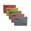 Foolscap Document Wallets 285gsm, Assorted Colours, Pack of 25 Folders (Assorted)
