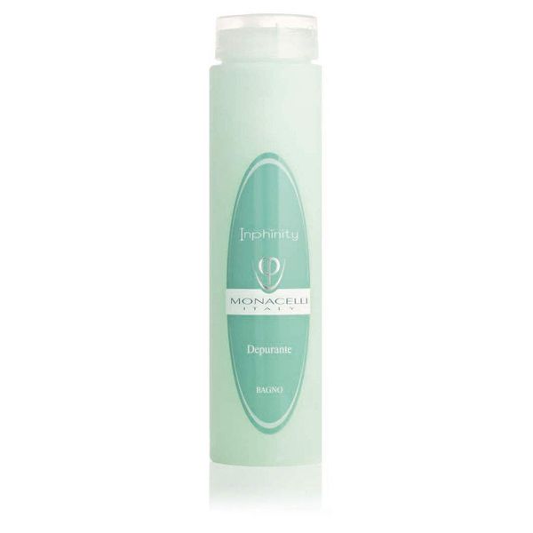 Monacelli Inphinity Bagno Purifying Shampoo 200ml Mild Creamy Cleanser for Oily Scalp and Heavy Hair