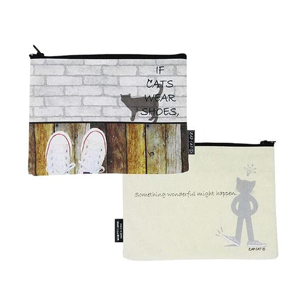 Zap Cat zappukyatto Flat Pouch Shoes