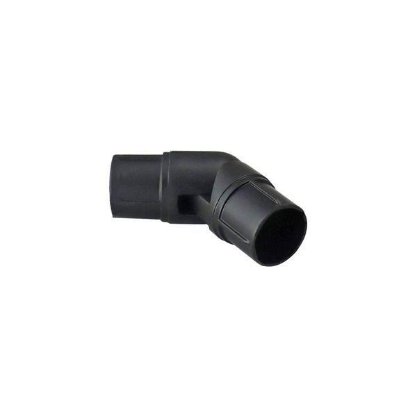 19mm & 28mm Single Corner Bay Window Curtain Pole Elbow Joint Connector Bracket Rod (Matt Black, 28mm Diameter Poles)