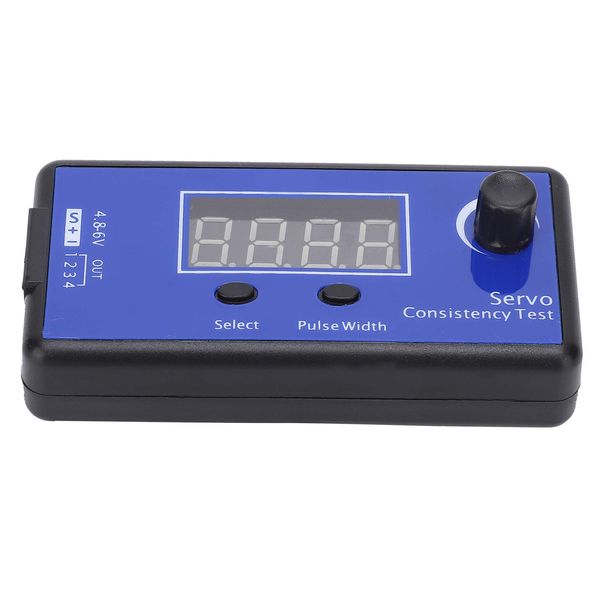 RiToEasysports ESC Tester Multi‑Functional Brushless Digital Servo Tester for RC Car Boat Airplane RC Motor Tester Model Car Accessories Model Toy