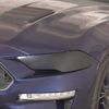 FOR 2018+ FORD MUSTANG FRONT HEADLIGHT LAMP DECOR COVER TRIM PROTECT GUARD SHELL