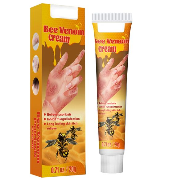 Bee Venom Body Cream - Bee Venom Skin Cream, Sooth Skin Cream,Skin Relieve Gel, Bienengiftsalbe Creme Creme,Itch Relief Cream,New Zealand Bee Venom Creme-1PCS