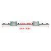 Linear Guide Rail, 1pc 250mm MGN12 Miniature Linear Rail Guide Rail 12mm Width + 2pcs MGN12B Slide Blocks