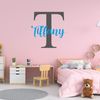Bedroom Personalised Initial Name Wall Sticker Children’s Bedroom playroom Deca