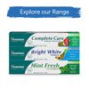 Himalaya Bright White Toothpaste, Fluoride Free to Reduce Plaque & Whiten Teeth, 6.17 oz, 2 Pack
