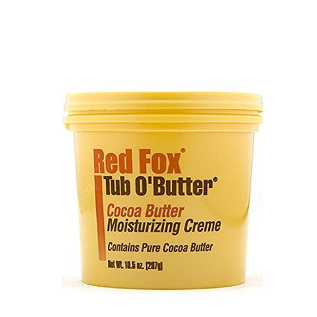 Red Fox Tub O Butter Cocoa Butter Moisturizing Creme Contains Pure Cocoa Butter For Body 298g