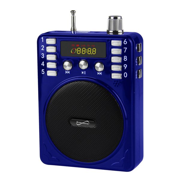 Bluetooth Portable PA System - Blue