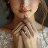 Ladies Wedding Solid Sterling 925 Silver Emerald & White Sapphire Eternity Ring Sizes K to U (S)