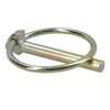 6mm Lynch Pins Clips Fasteners Linkage Locking Pins Tractors Trailers 30pc