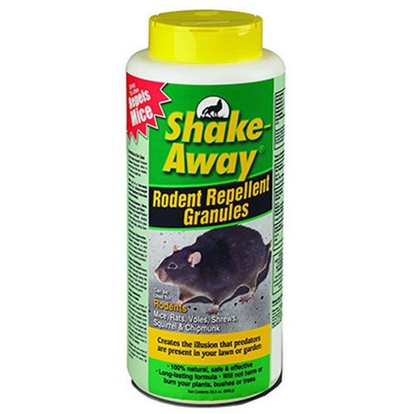 Shake Away 2853338 Rodent Repellent Granules, 28-1/2-Ounce